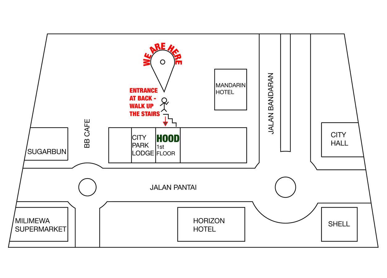 Hood Hostel Kota Kinabalu Kültér fotó